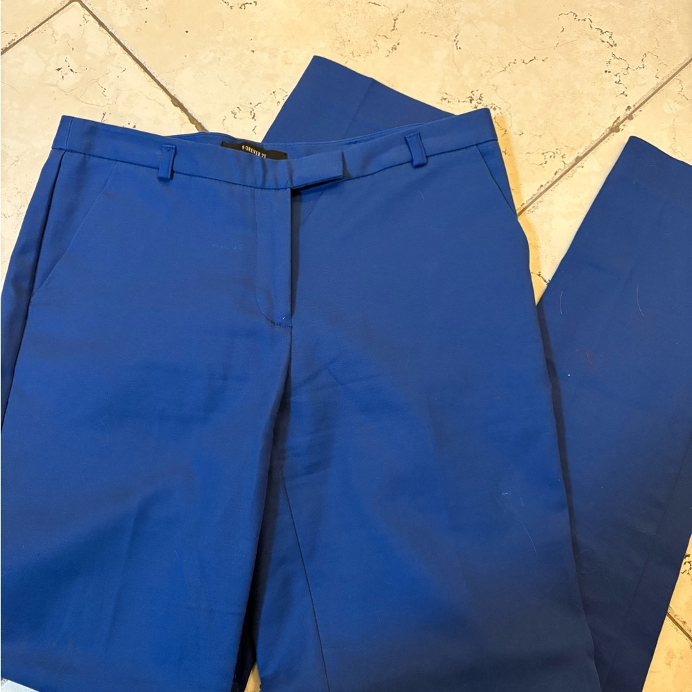 Royal Blue Trousers